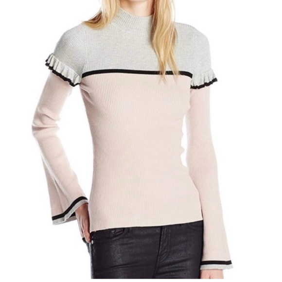 Guess Sweaters - GUESS bell sleeve sweater with ruffle sleeves​